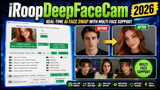 iRoopDeepFaceCam Local Installation Guide | Real-Time AI Face Swap (2026)