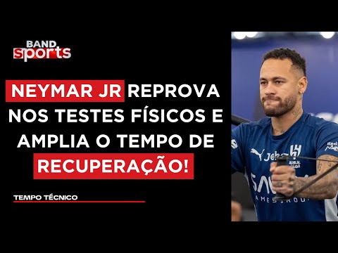 NEYMAR JR AMPLIA O TEMPO DE RECUPERAÇÃO DO LCA: COMENTARISTAS ANALISAM | TEMPO TÉCNICO