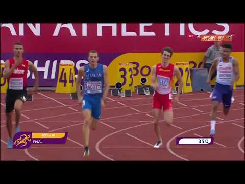 U20 CHAMPIONSHIPS BORAS -MEN 400m