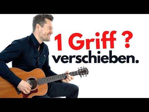 1 Griff verschieben: Der "Open-Chords-Trick" beim Gitarre Lernen