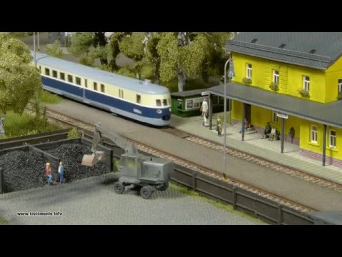 TRAINMANIA - Motorová jednotka M 494.001 ČSD od firmy Kres (TT)