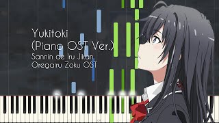 Download lagu Yukitoki (Piano OST Ver.) - Oregairu Kan Episode 11 OST / Oregairu Zoku OST [Synthesia] mp3