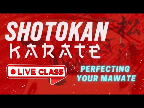 GMAU Shotokan Karate LIVE | Perfecting Your Mawate thumbnail