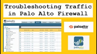 Traffic Troubleshooting in Palo Alto firewall | where packet is being dropped | palo alto training