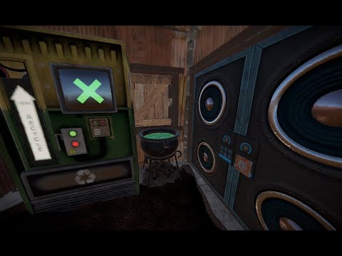 Vending Machine Push Through Bunker