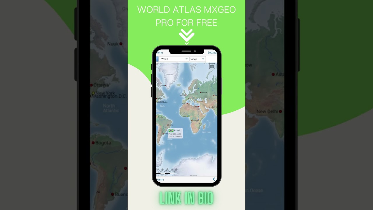 World atlas MxGeo apk Pro | For Free #shorts