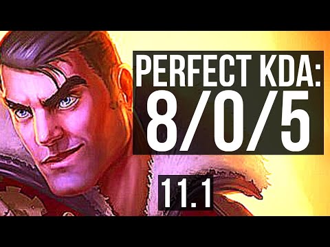 JAYCE vs YASUO (MID) | 8/0/5, Legendary, 300+ games | KR Diamond | v11.1