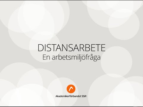 Föreläsning om distansarbete