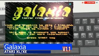 Atari XL/XE -=Galaxia=- v1.1