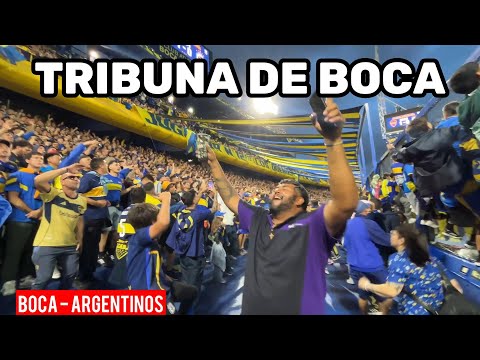 "BOCA - ARGENTINOS desde la TRIBUNA" Barra: La 12 &bull; Club: Boca Juniors