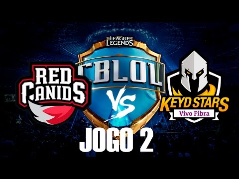 Highlight | Red Canids x Keyd Stars (Jogo 2 - Semana 7 - Dia 2) - #CBLOL 2017