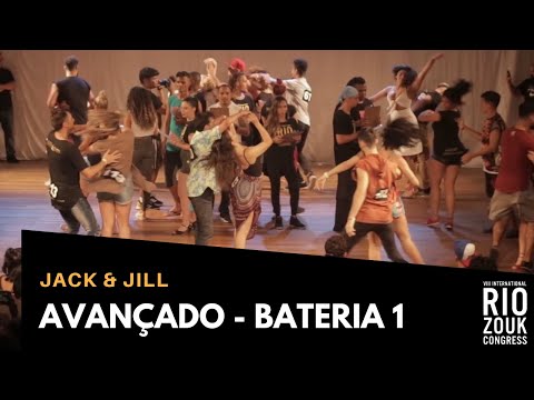 VIII RIO ZOUK CONGRESS - Jack & Jill - Avançado - Bateria 1