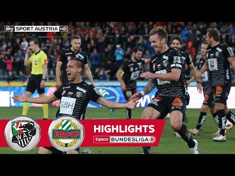 Highlights: tipico Bundesliga, 14. Runde: Wolfsberger AC - SK Rapid Wien 3:1