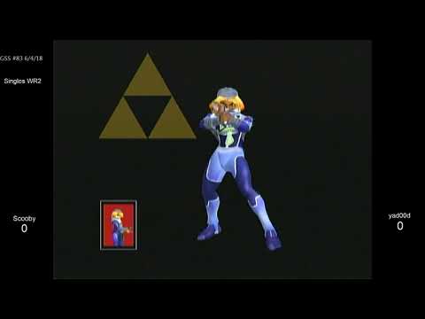 GSS #83 SSBM - Scooby (Default Sheik) vs. yad00d (Sheik, Doc) - Melee WR2