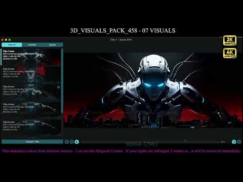 3D Visuals PACK #458  - 07 Visuals