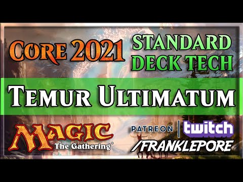 (MTG Arena) Core Set 2021 Standard Deck Tech: Temur Ultimatum, Part 1