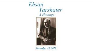 Ehsan Yarshater: A Homage