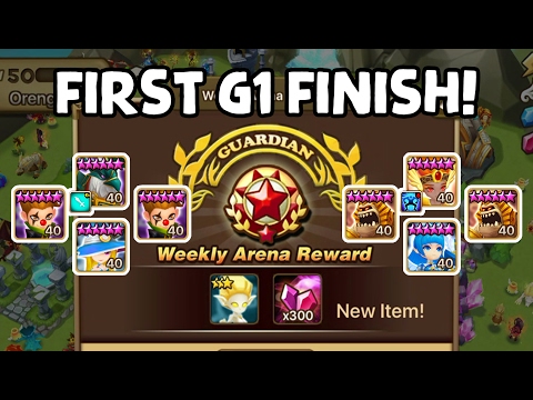 First G1 Finish! Double Fire Mummy Rina Fria OP! Guardian Arena Rush Hour Commentary