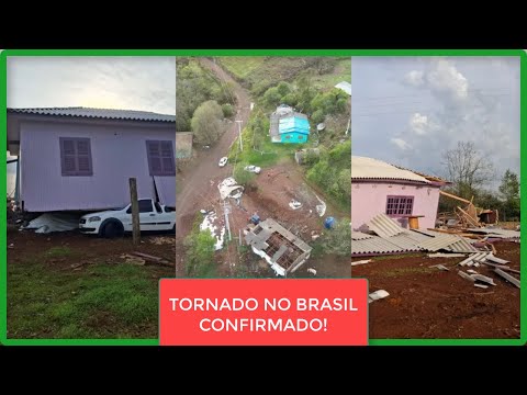 Tornado Em Barra Bonita/SC & Os Estragos Dos Temporais Em Mais De 20 Municípios De Santa Catarina