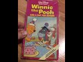 1988 Winnie The Pooh 4 Vhs Boxset Vhs Review