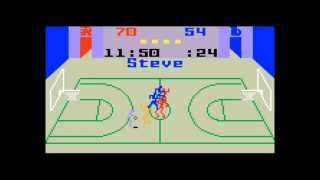 Slam Dunk Super Pro Basketball for the Mattel Intellivision