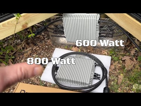 Ich zeige euch den Deye SUN800G3-EU-230 800 Watt Wechselrichter