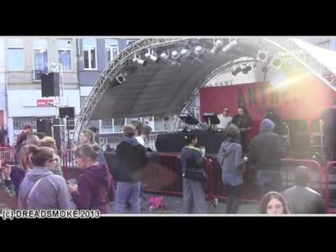 DUB FI YOUTH ft mc TC @ anthem festival pt10 '' dub to di border \ antwerpen 29-09-2013