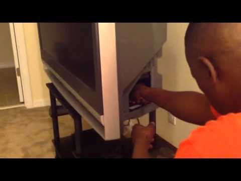 How to change the lamp in your Sony Wega Television.