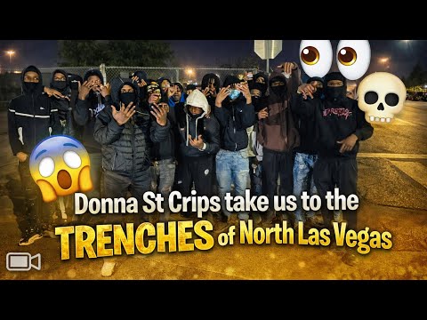 2400 Donna St Crips takes us to the most DANGEROUS hood in north Las Vegas 