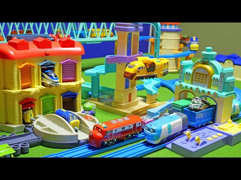 Chuggington World Plarail Set ☆ Action Chugger flies in the sky ♪