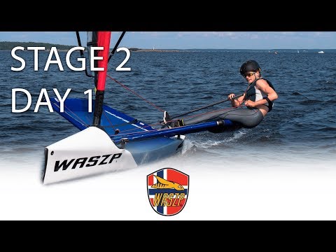2018 WASZP Cup Norway Stage 2 Åsgårdstrand Day 1 Highlights