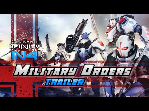 Infinity N4 Military Orders Action Pack Reveal | Corvus Belli Trailer