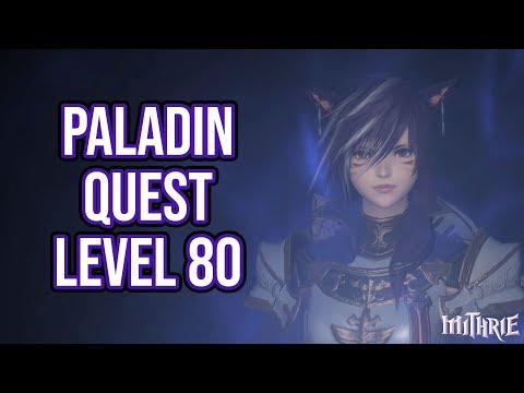 FFXIV 5.1 1406 Paladin Quest Level 80