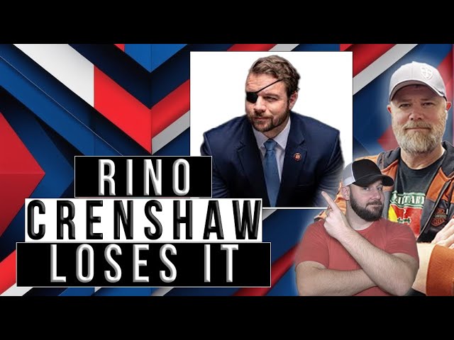 RINO Crenshaw Loses It Over How Much Money He Wants To Make in CONGRESS... We Found The Problem...