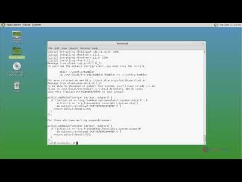 How to install XFCE desktop in FreeBSD