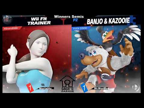 Gage's Garage #1 - Mr. Moo Moo (Random) VS Mortality (Random) - SSBU Winners Semi's