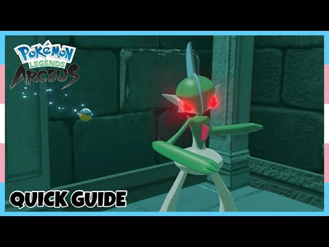 Where To Catch Alpha Gallade *Alabaster Icelands* In Pokemon Legends Arceus | Location Quick Guide