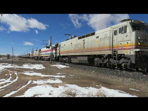 2019-02-16 BM&LP Railroad Crossing Hwy 98 at Hwy 160 near Shonto, AZ