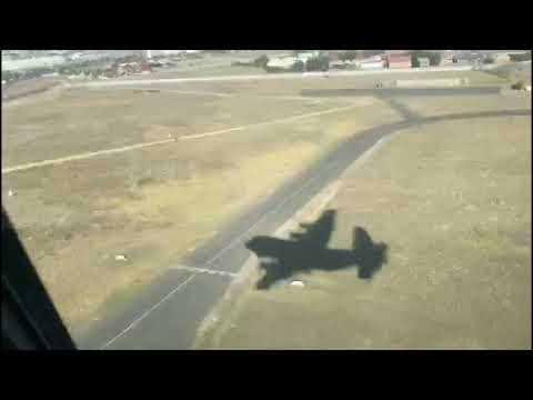 SAAF C130BZ over Cape Town