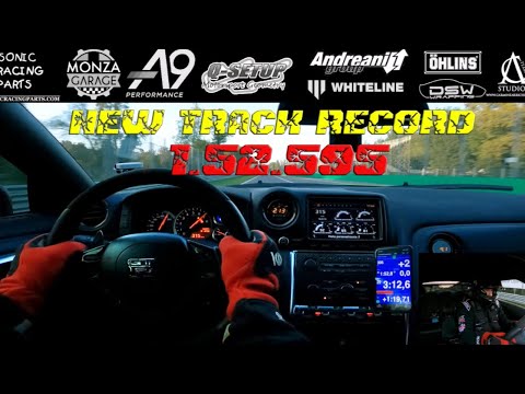 🏆 1.52.595 Monza | NEW TRACK RECORD | Time Attack Italia SUPERCAR | GT-R | Emanuele Russo _ Manu#99