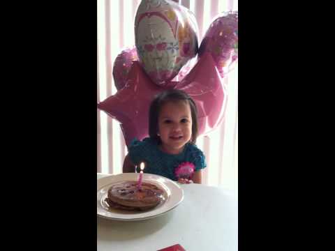 Happy 3rd birthday morning