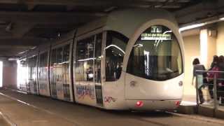 preview picture of video 'Lyon - Tramways T1 et T2'