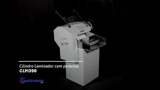 Vídeo de Cilindro Laminador Com Pedestal Gastromaq CLPE390
