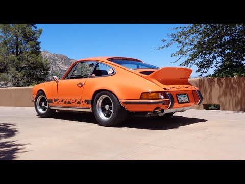 1973 Porsche 911 Carrera RS Touring & 2.7 Engine Sound & Ride on My Car Story with Lou Costabile