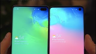 Samsung Galaxy S10 vs Galaxy S10 Plus: The Differences!