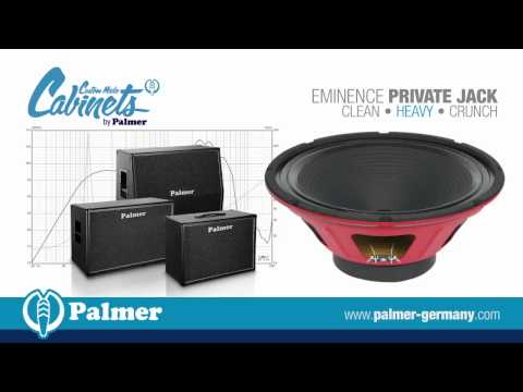 Palmer Custom Made Cabinets with Eminence Private Jack Speaker-chassis