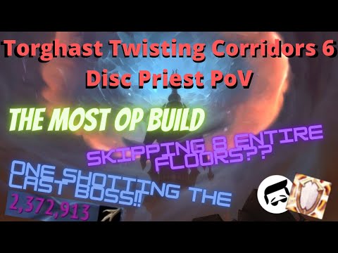SKIPPING 8 ENTIRE FLOORS!!? | Torghast Twisting Corridors 6 | Disc Priest Commentary