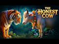 The Honest Cow And The Tiger English Moral Stories Bedtime Stories
