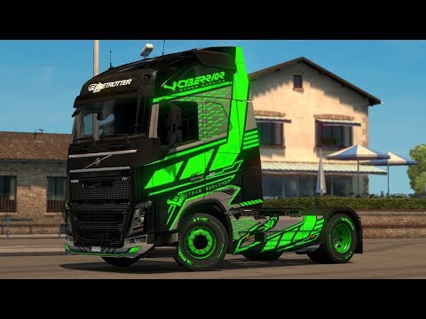 [1.30] Euro Truck Simulator 2 | Cyberrior Paintjob Volvo FH16 | Mods