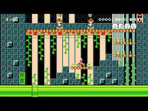 Amiibo Minigames #10 $$$ ⚡️ by Andrew2121 ⚡️ SUPER MARIO MAKER Raw GAMEPLAY